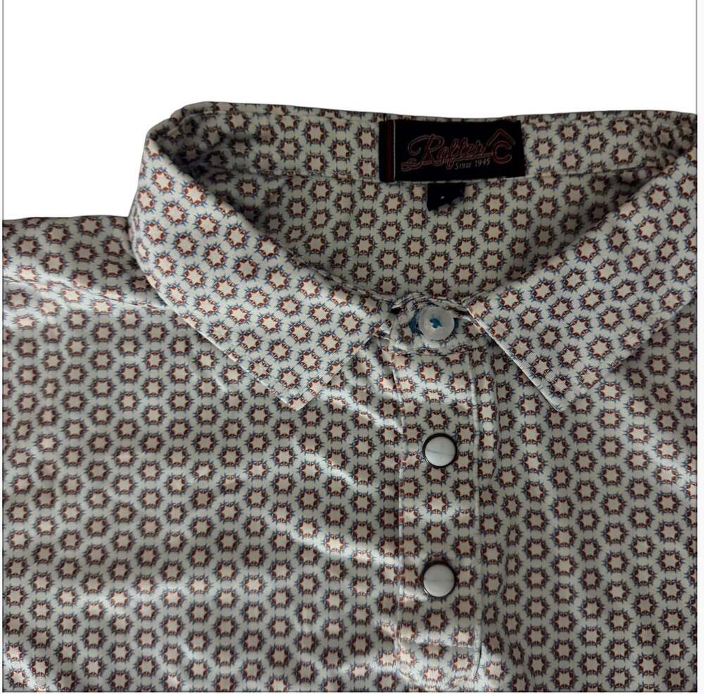 Rafter Youth Collared Button-Down Printed Woven Shirt